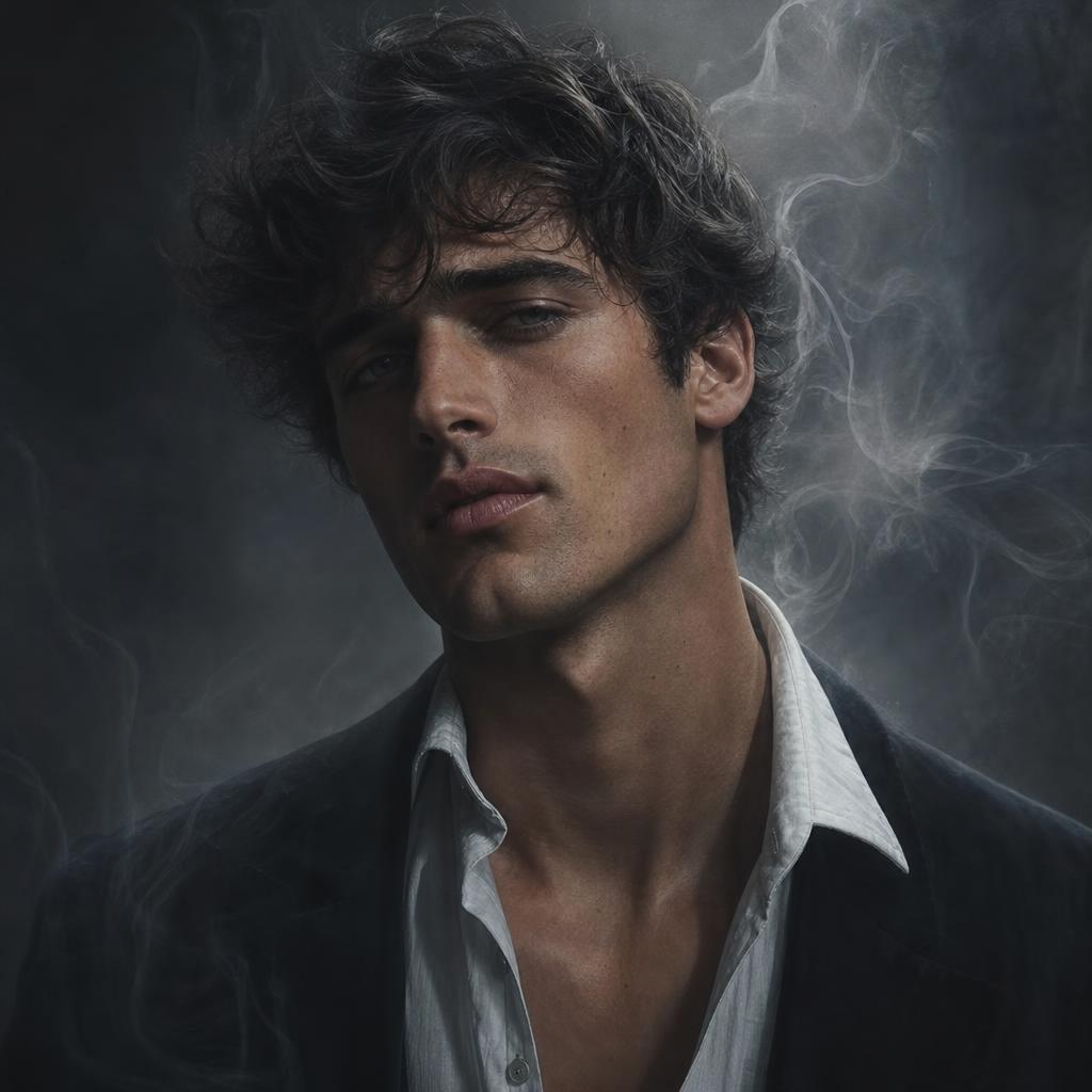 Portrait of Preston Claiborne in cool grey light